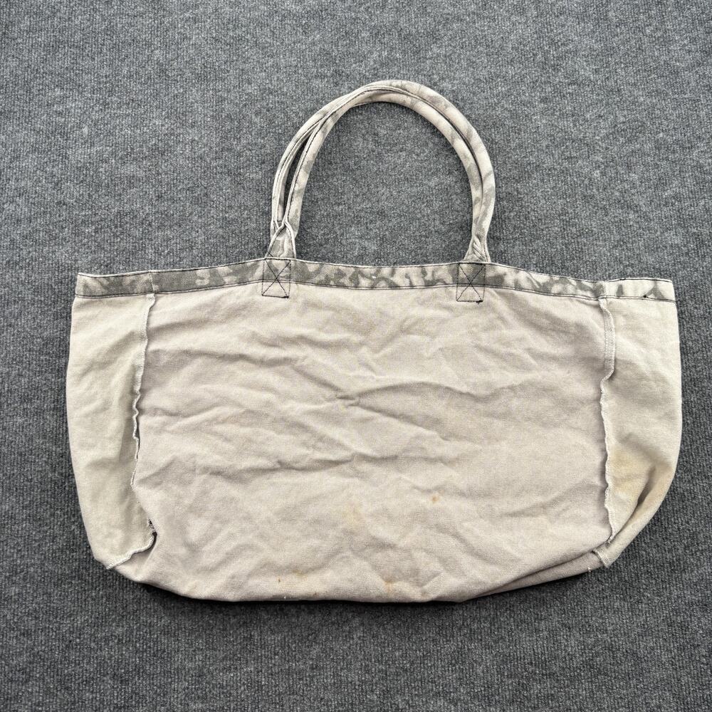Alo Yoga Tie Dye Oversized Cotton Canvas Large Tote Bag - Picture 4 of 14